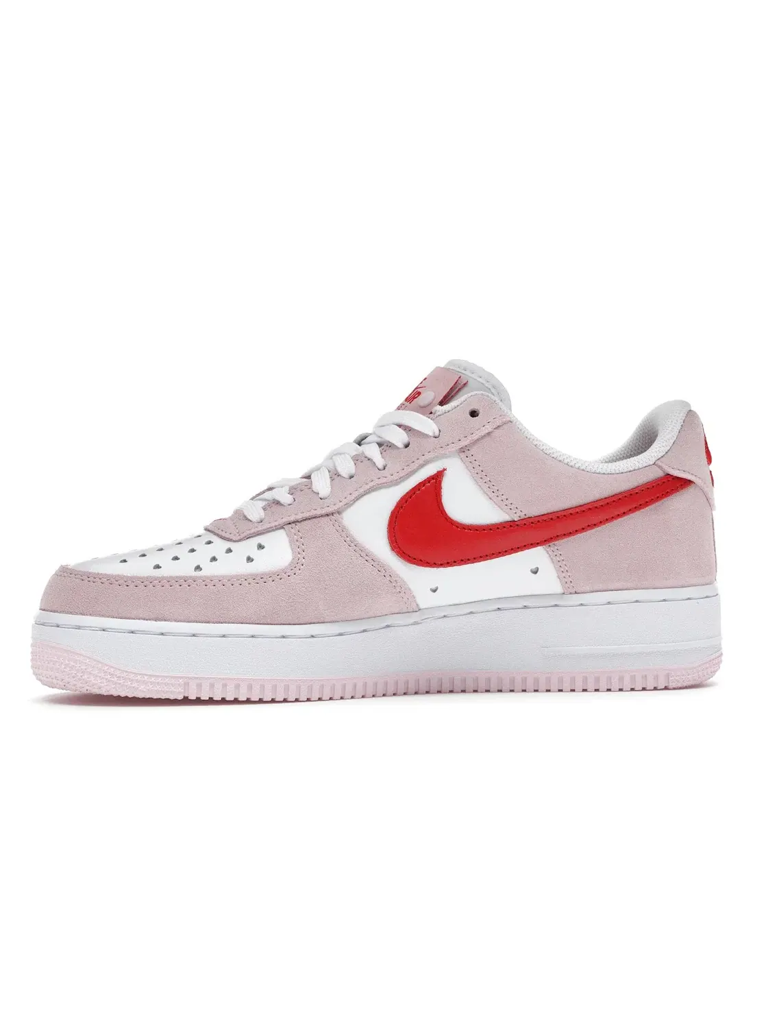 Мужские кроссовки с принтом Nike Air Force 1 Low '07 QS Nike — изображение 3 из 4, розовый/красный-белый