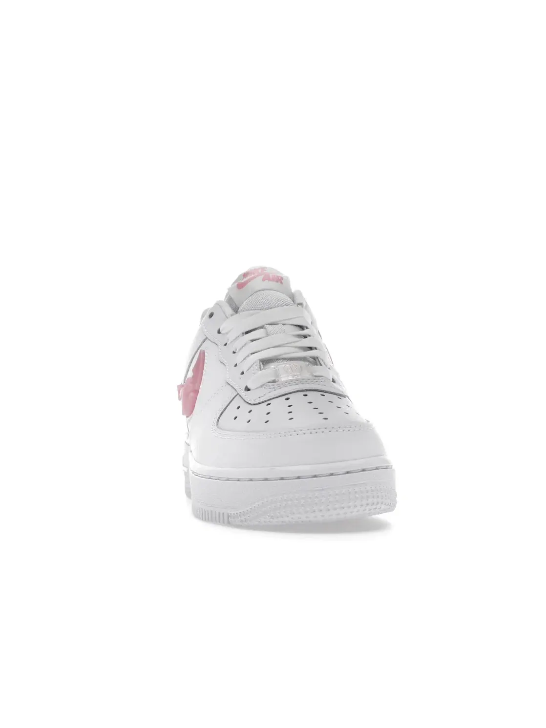 Женские кроссовки с перфорацией Nike Air Force 1 Low '07 SE — изображение 2 из 4, белый/-черный-прозрачный