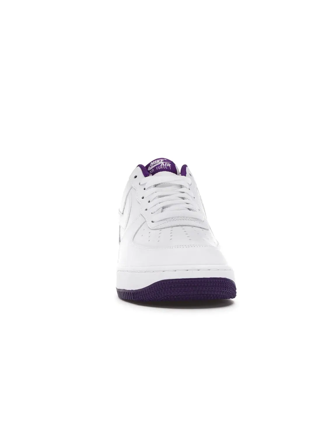 Мужские кроссовки Lifestyle Nike Air Force 1 Low '07 — изображение 2 из 4, белый/фиолетовый/белый