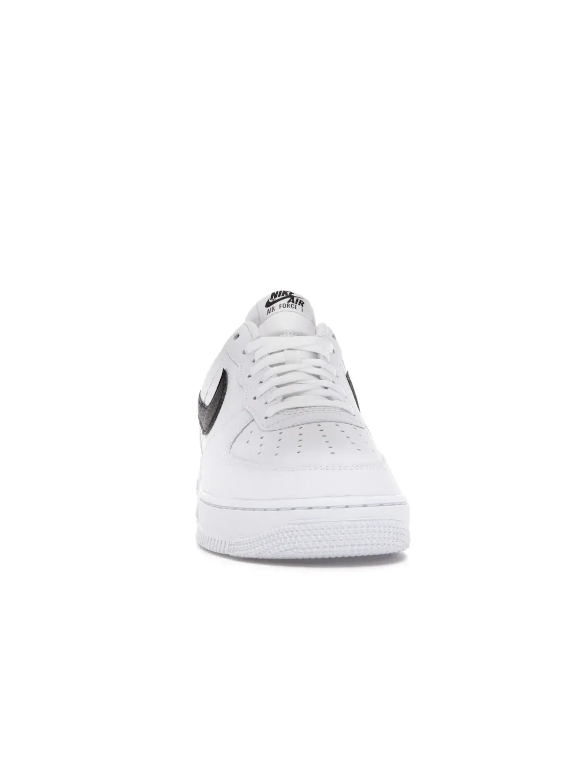 Мужские кроссовки Lifestyle с белой гальванизированной кожей Nike Air Force 1 Low '07 — изображение 2 из 4, белый/черный