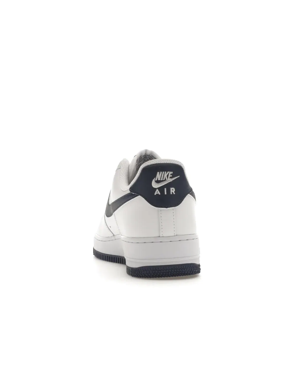 Мужские кроссовки Lifestyle Nike Air Force 1 '07 — изображение 4 из 4, белый/темно-синий