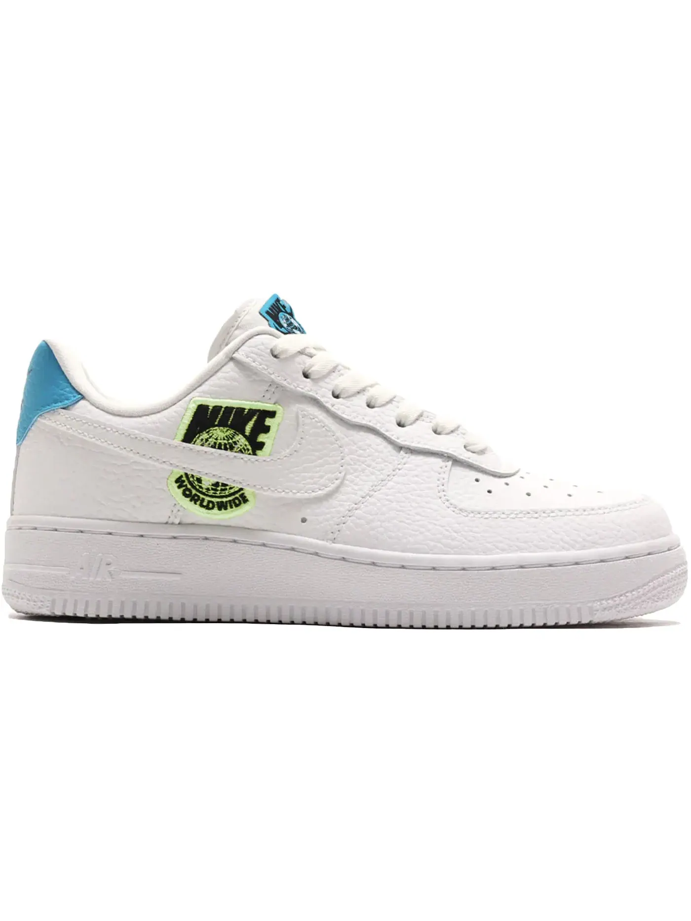 Женские кроссовки Lifestyle Nike Air Force 1 Low '07 Worldwide Pack — изображение 1 из 1, белый/-синий