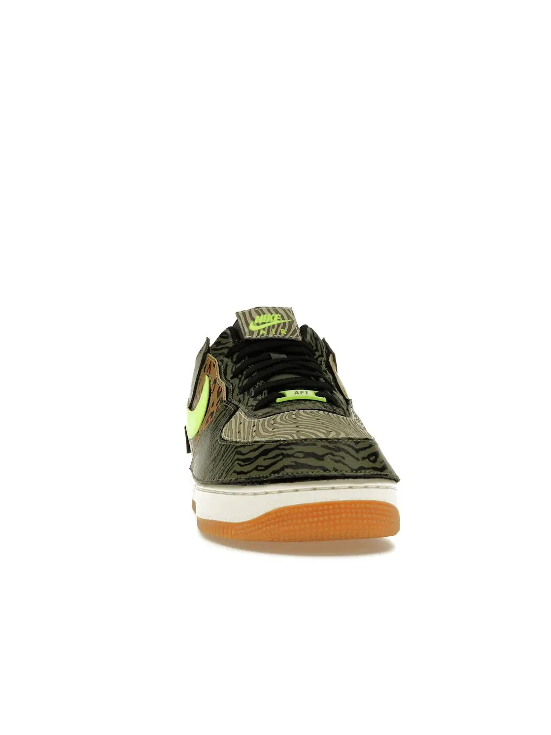 Мужские кроссовки Lifestyle Nike Air Force 1/1 — изображение 2 из 4, оливковый/--черный