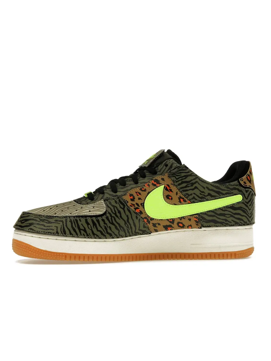 Мужские кроссовки Lifestyle Nike Air Force 1/1 — изображение 3 из 4, оливковый/--черный