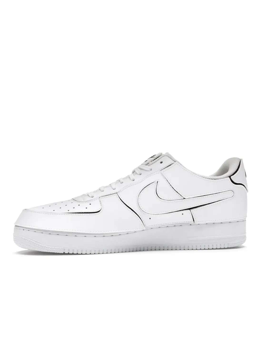 Мужские кроссовки Lifestyle Nike Air Force 1/1 — изображение 3 из 4, белый/белый-черный