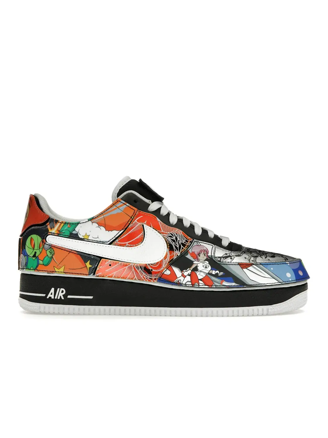 Мужские кроссовки с графическим дизайном Nike Air Force 1/1 Low — изображение 1 из 4, мульти