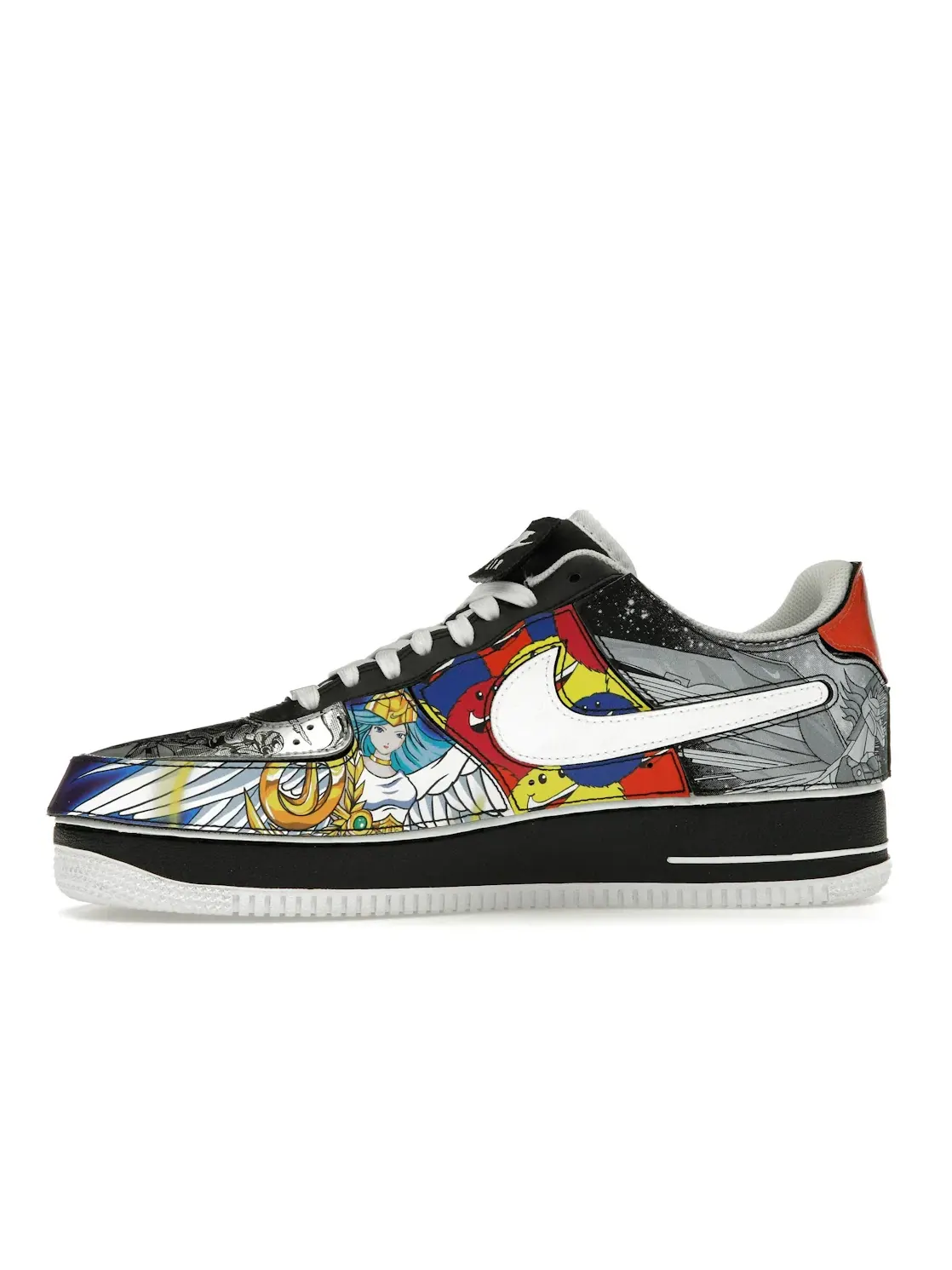 Мужские кроссовки с графическим дизайном Nike Air Force 1/1 Low — изображение 3 из 4, мульти
