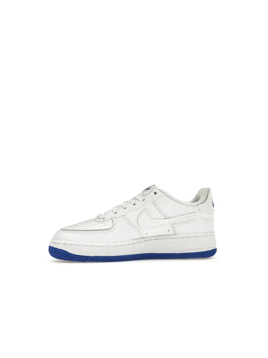 Детские кроссовки Lifestyle Nike Air Force 1/1 — изображение 3 из 4, белый/синий/белый