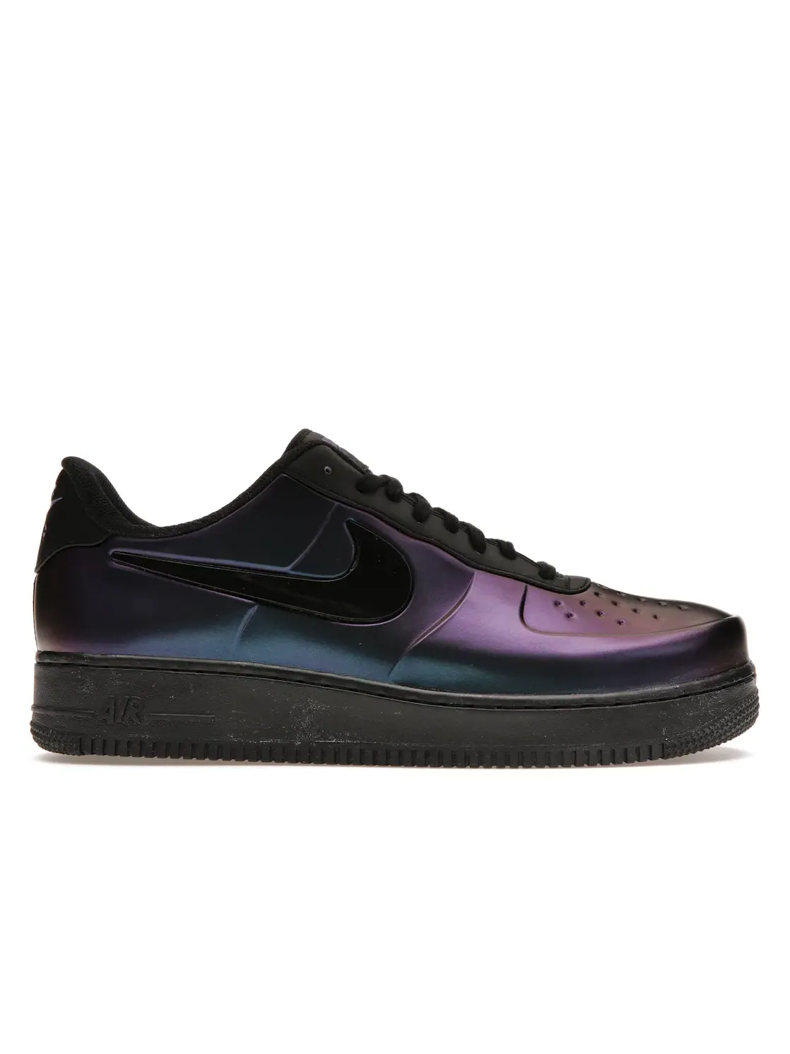 Мужские кроссовки для повседневной носки Nike Air Force 1 Foamposite Pro Cup — изображение 1 из 4, фиолетовый/черный