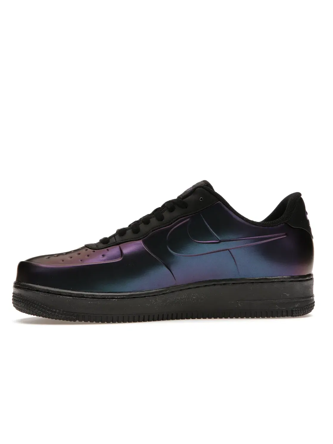 Мужские кроссовки для повседневной носки Nike Air Force 1 Foamposite Pro Cup — изображение 3 из 4, фиолетовый/черный