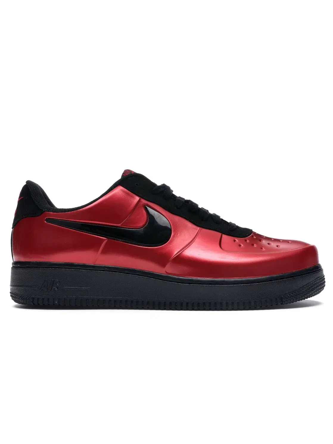 Мужские кроссовки с гибридным дизайном Nike Air Force 1 Foamposite Pro Cup — изображение 1 из 4, красный/черный