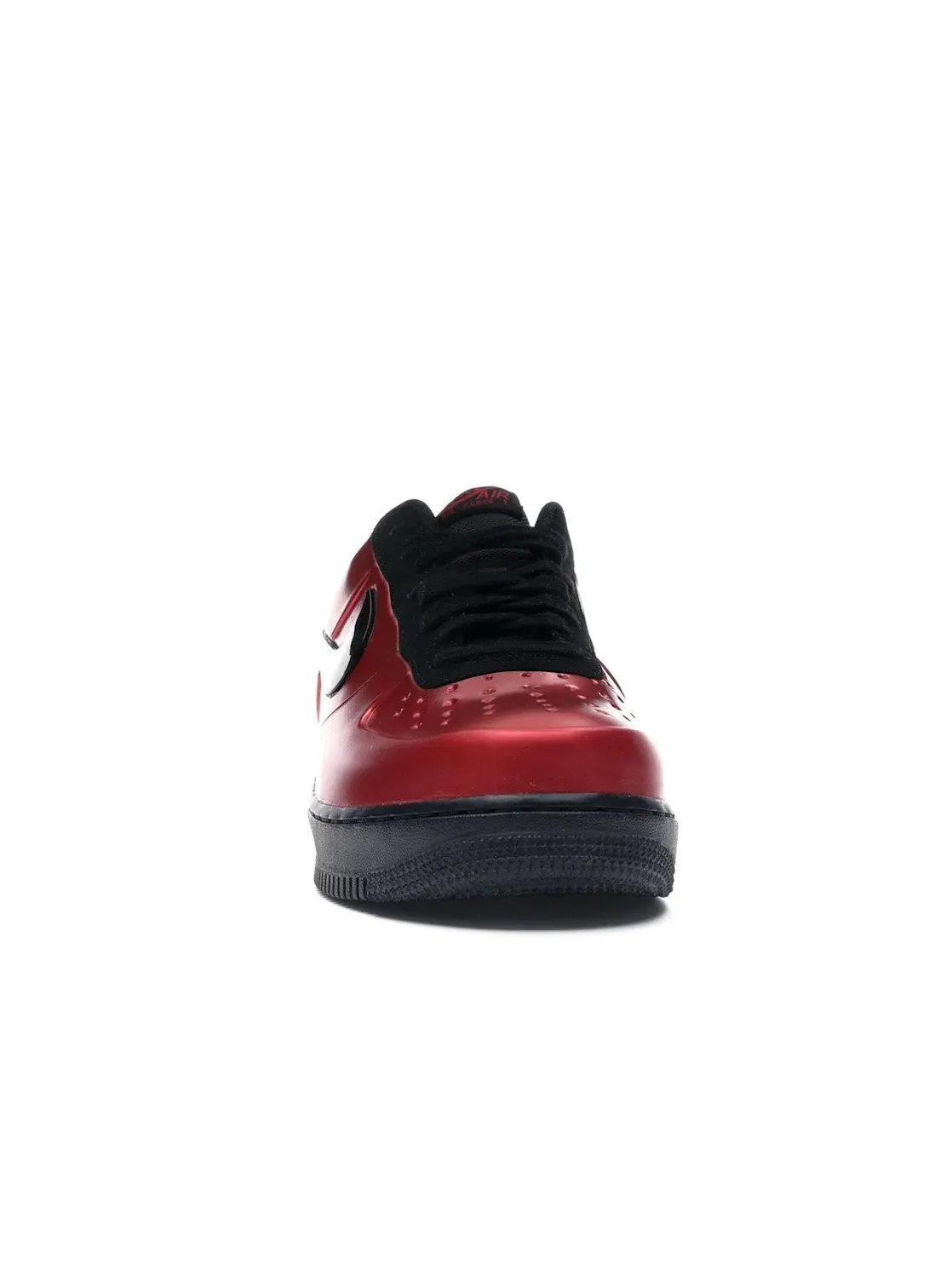 Мужские кроссовки с гибридным дизайном Nike Air Force 1 Foamposite Pro Cup — изображение 2 из 4, красный/черный