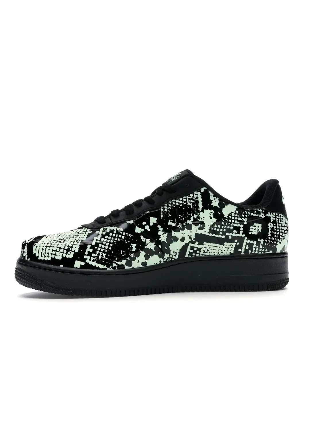 Мужские кроссовки с принтом Nike Air Force 1 Foamposite Pro Cup — изображение 3 из 4, черный