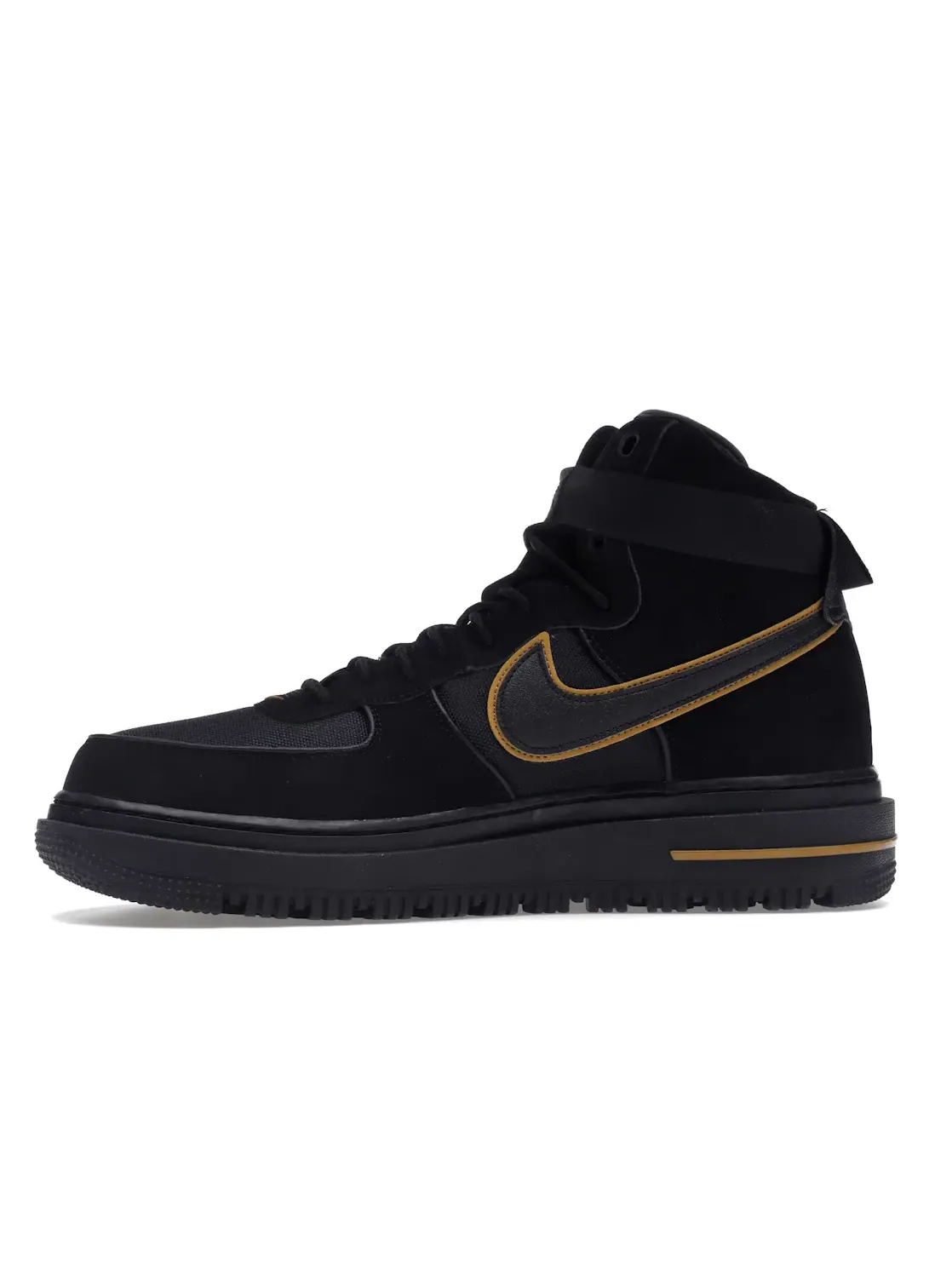 Мужской ботинок из CORDURA Nike Air Force 1 Boot Cordura — изображение 3 из 4, черный/черный/золотистый