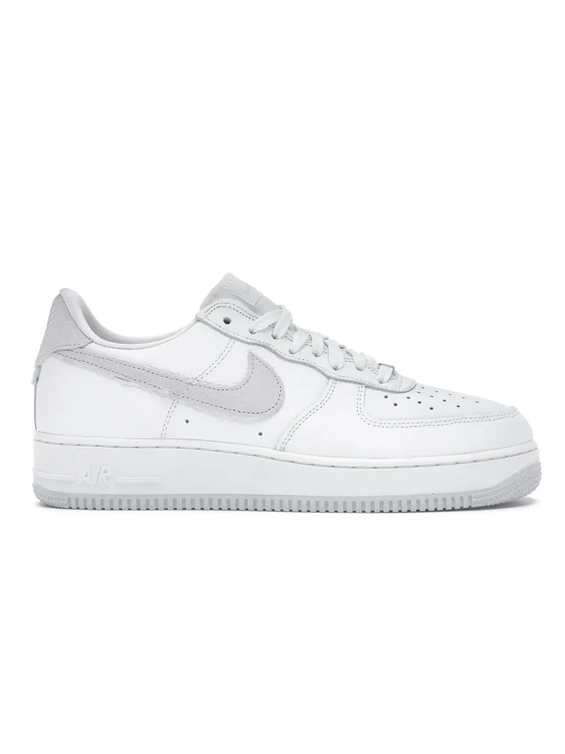 Мужские кроссовки с кожаным верхом Nike Air Force 1 Craft — изображение 1 из 4, белый/белый-белый