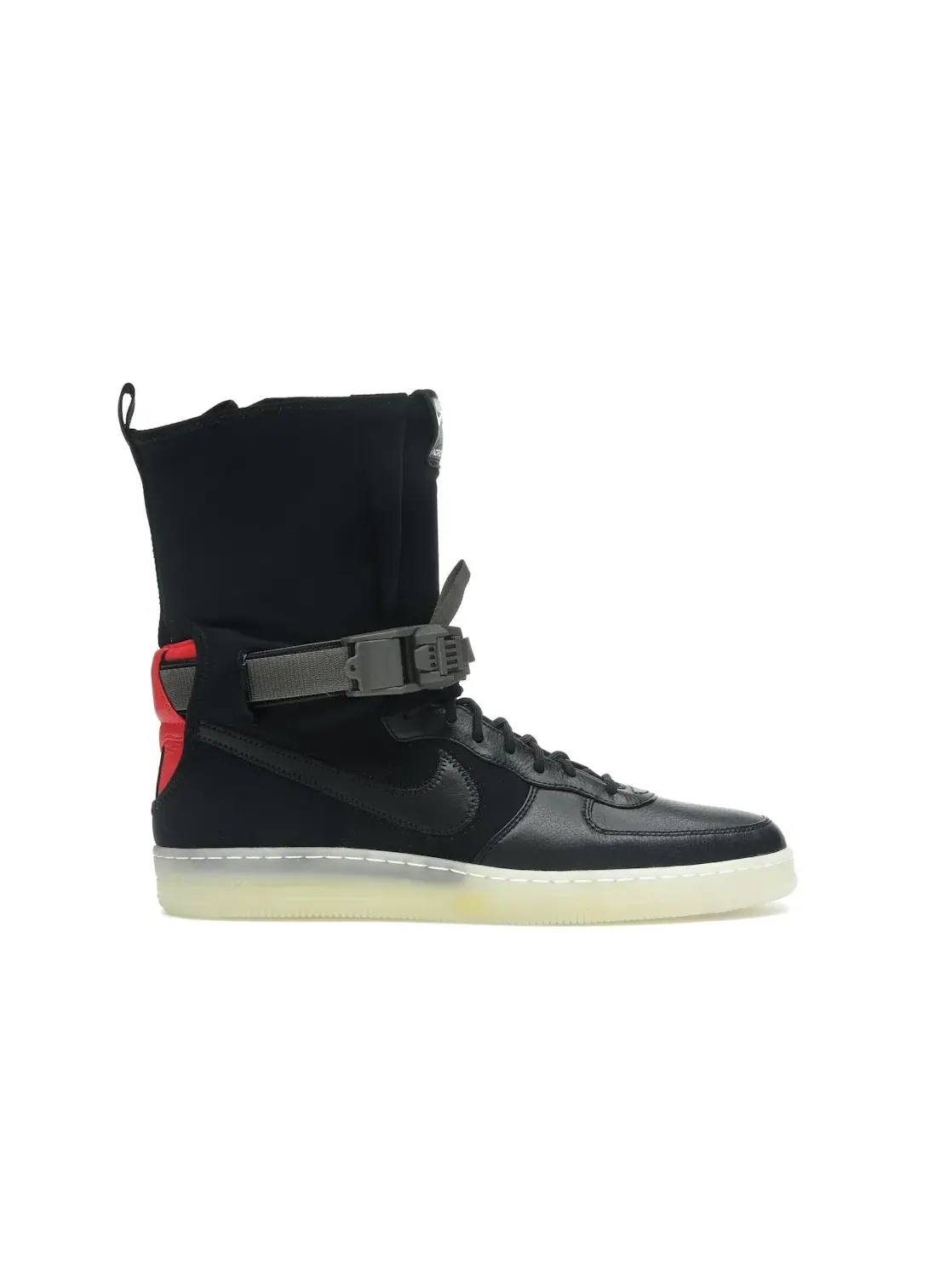 Мужские ботинки Nike Air Force 1 Downtown — изображение 1 из 4, черный/черный-яркий