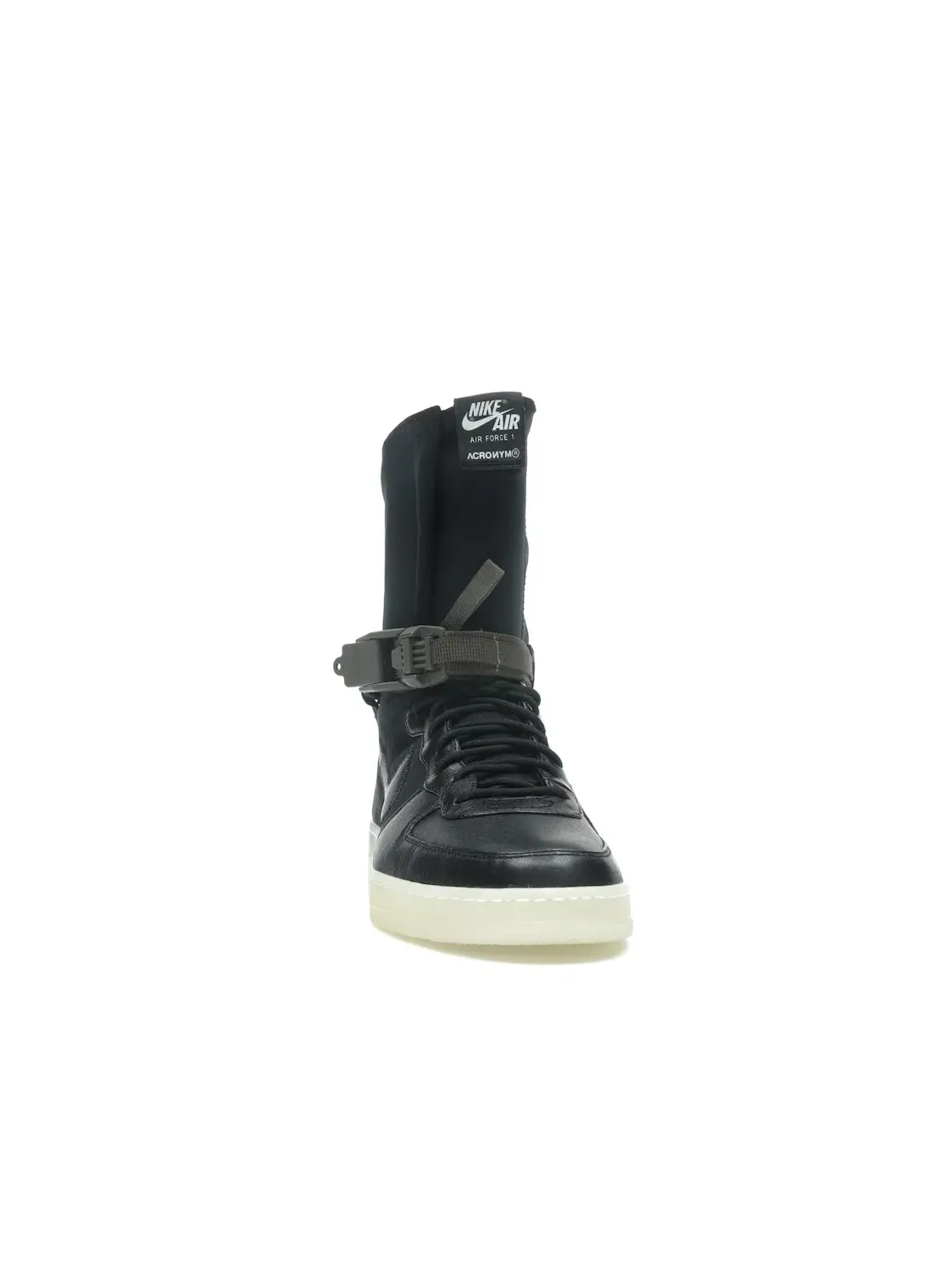 Мужские ботинки Nike Air Force 1 Downtown — изображение 2 из 4, черный/черный-яркий
