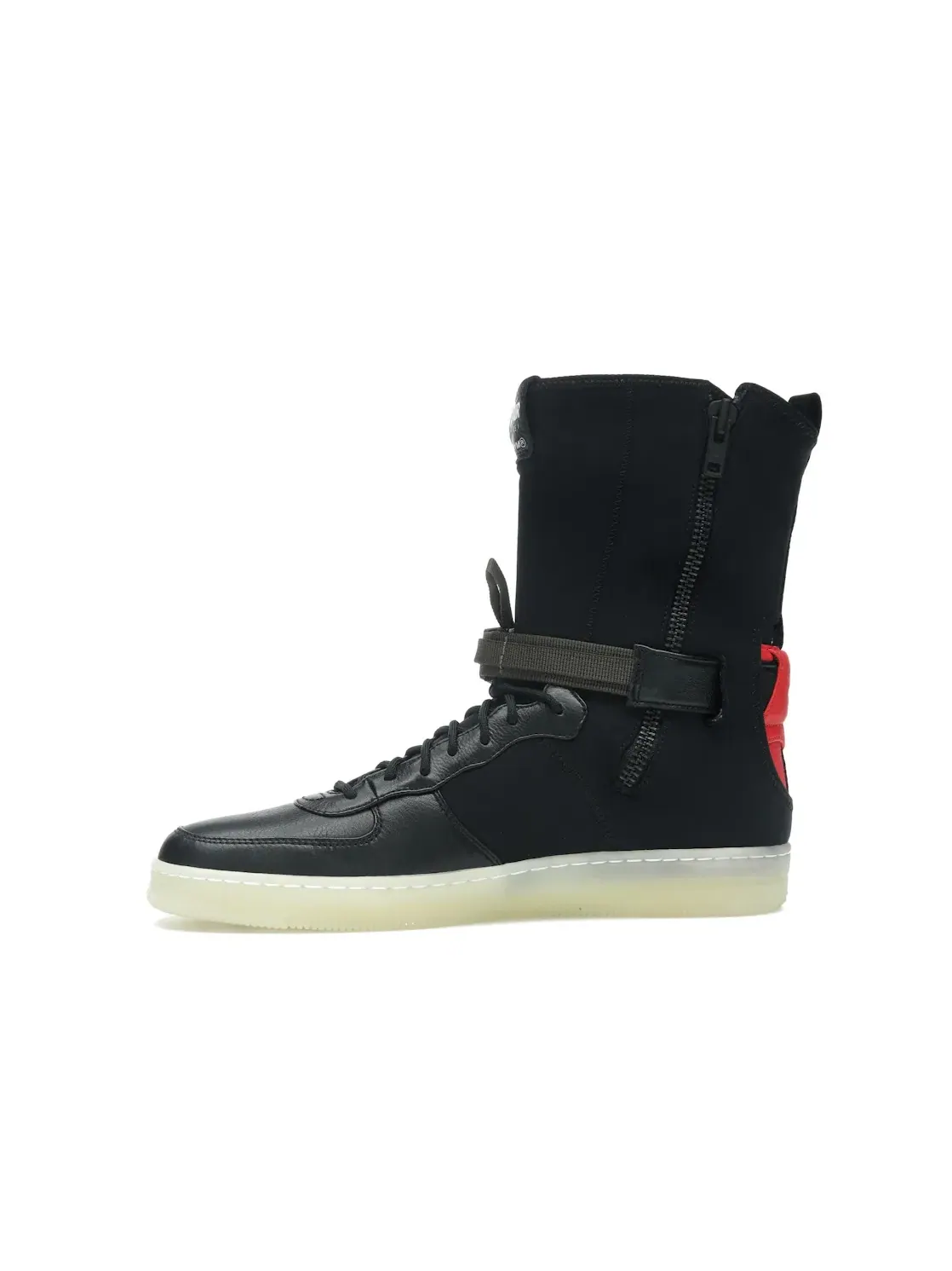 Мужские ботинки Nike Air Force 1 Downtown — изображение 3 из 4, черный/черный-яркий