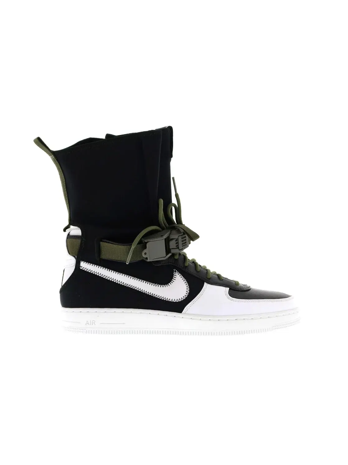 Мужские ботинки Nike Air Force 1 Downtown — изображение 1 из 4, черный/белый-оливковый