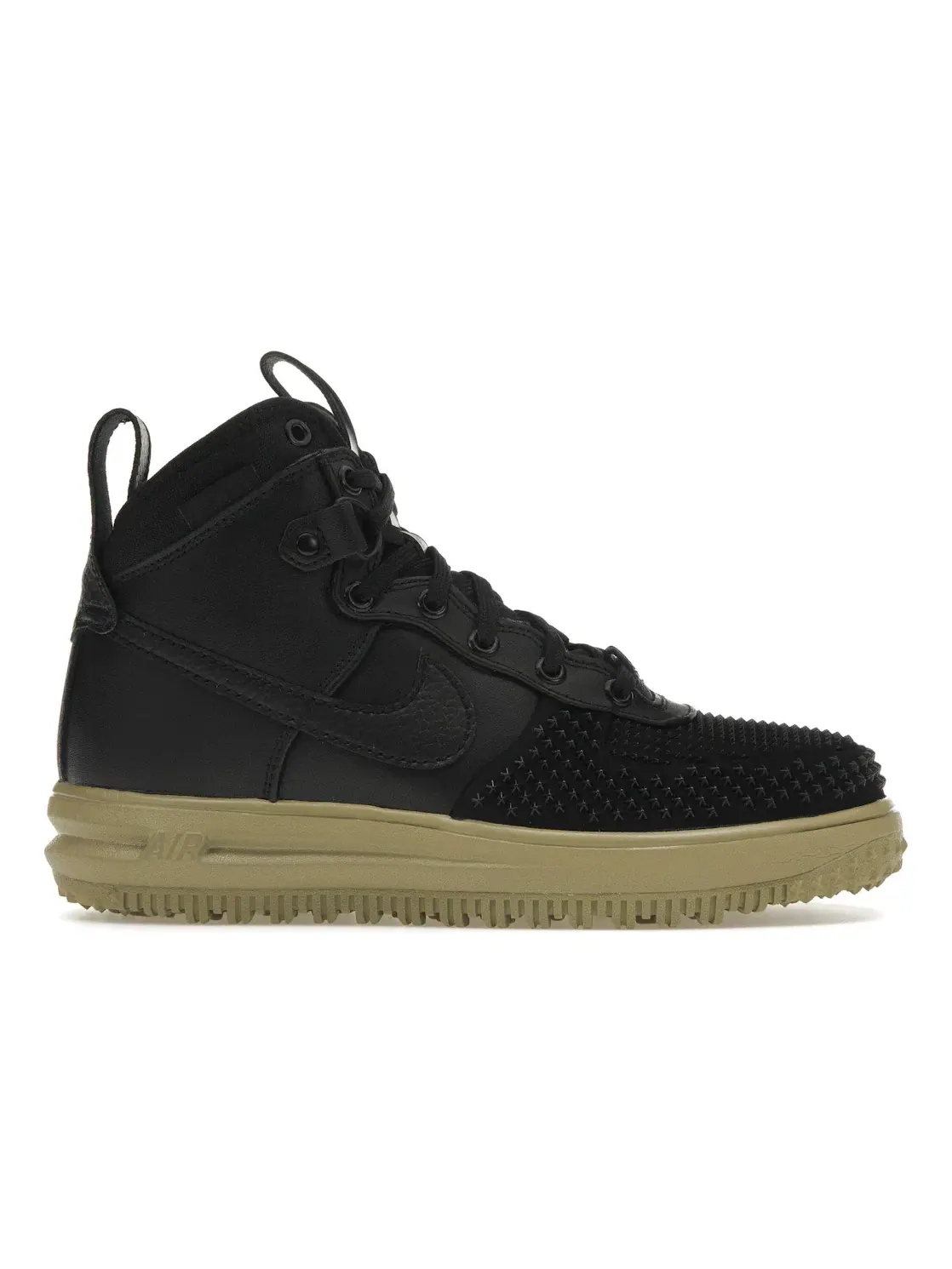Мужские ботинки Nike Air Force 1 Duckboot — изображение 1 из 4, черный/оливковый/черный