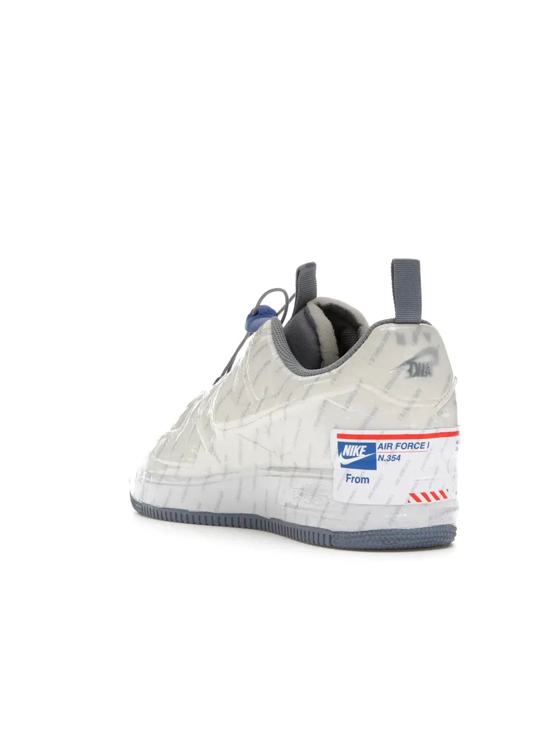 Мужские кроссовки Lifestyle Nike Air Force 1 Low Experimental — изображение 4 из 4, белый