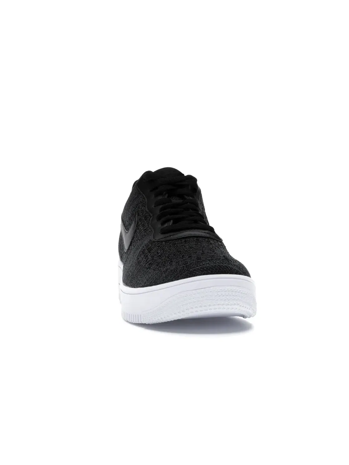 Мужские кроссовки с технологией Flyknit Nike Air Force 1 Flyknit 2.0 — изображение 2 из 4, черный/белый