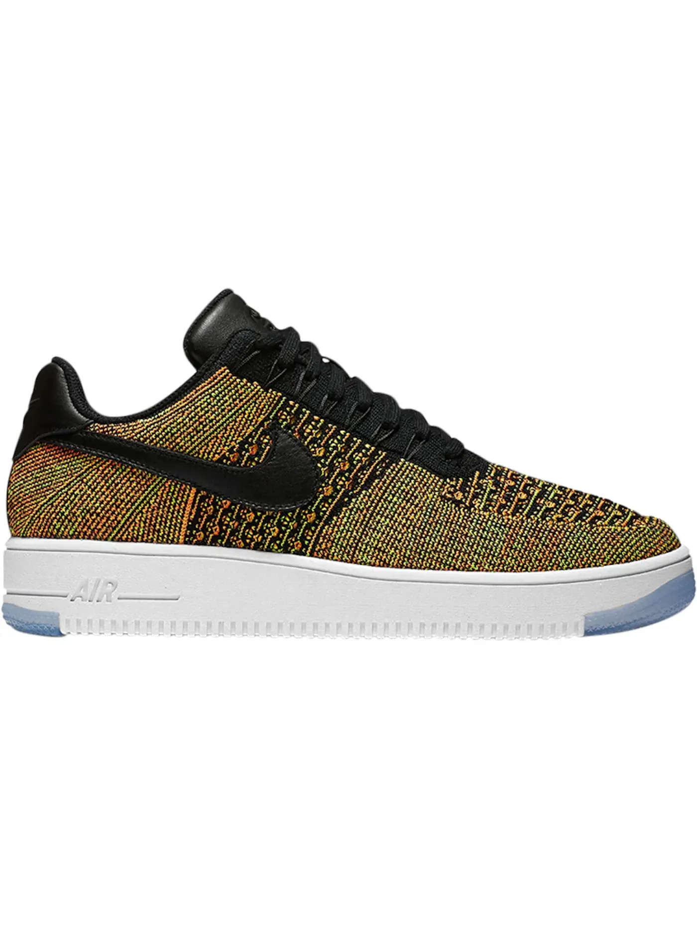 Мужские кроссовки Lifestyle Nike Air Force 1 Flyknit Low — изображение 1 из 1, мульти/черный/белый