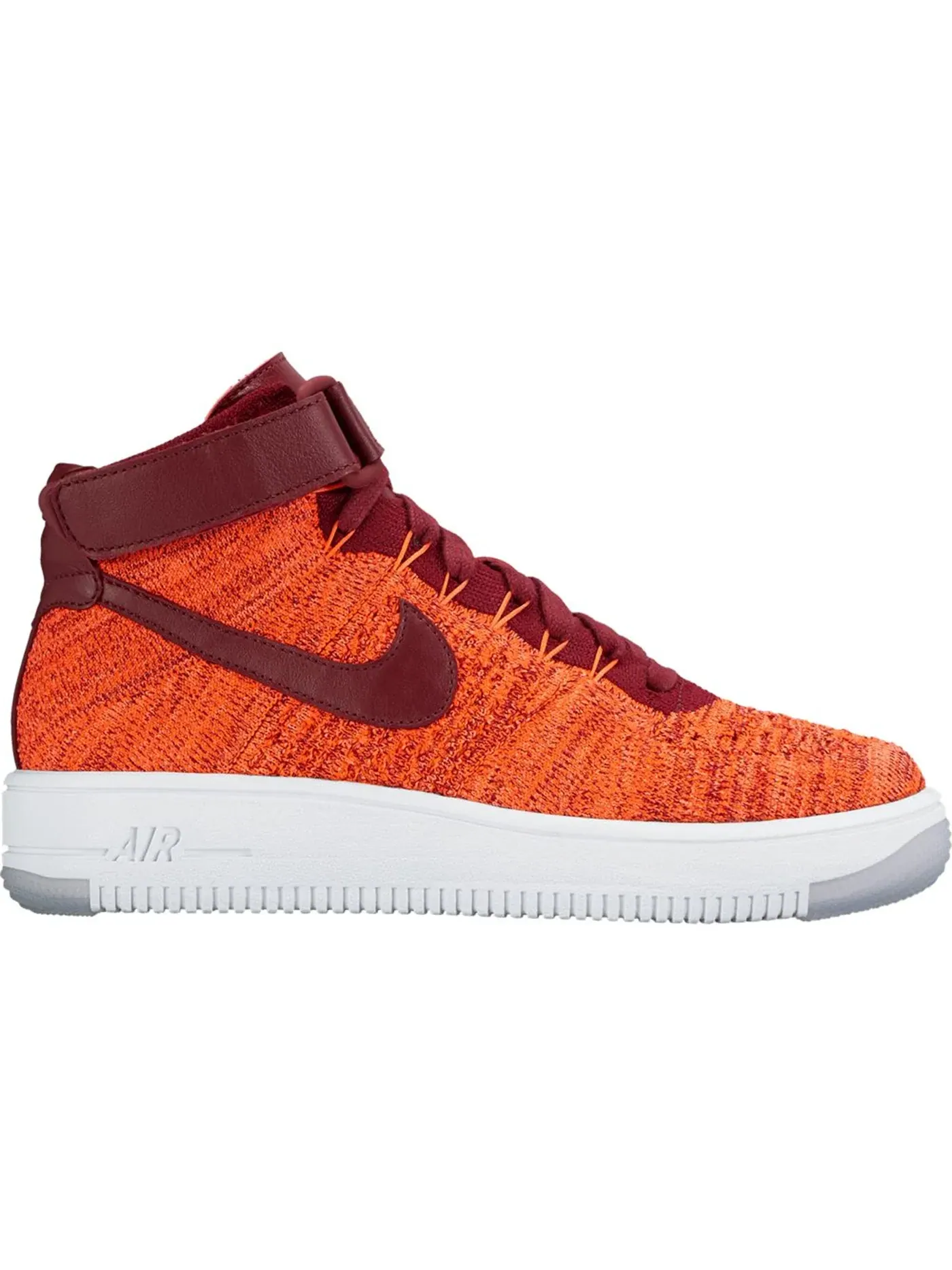 Женские кроссовки с кроссовками Nike Air Force 1 Flyknit — изображение 1 из 1, красный