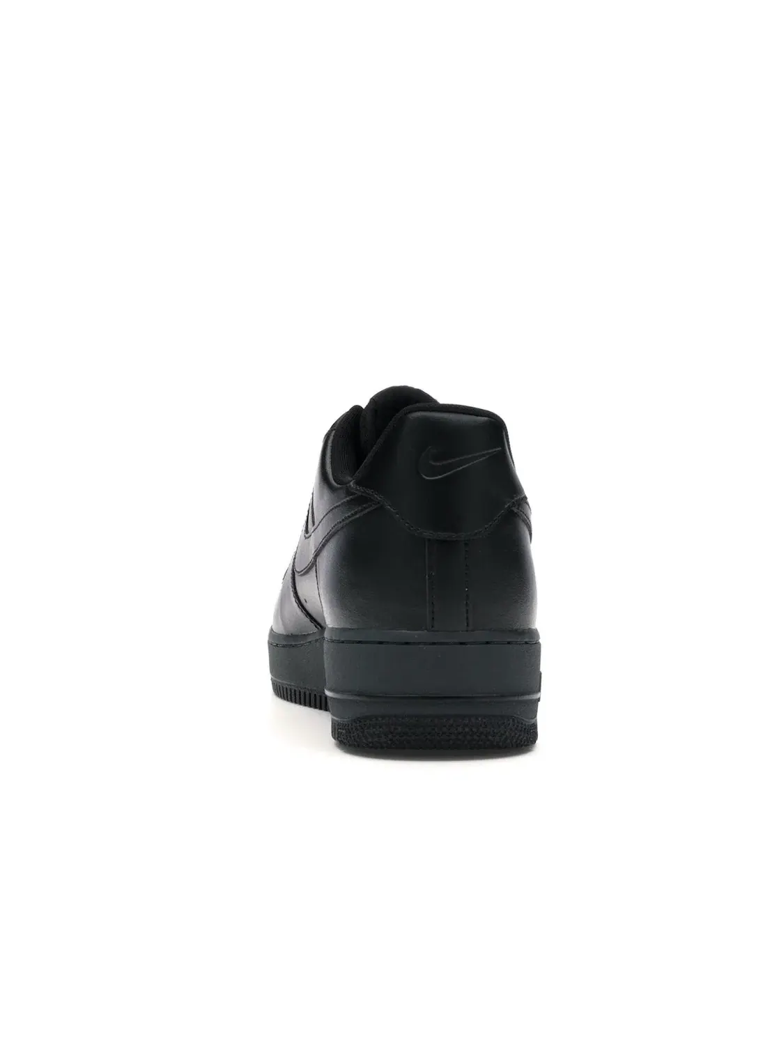 Мужские кроссовки Nike Air Force 1 Flyleather — изображение 4 из 4, черный/черный-черный