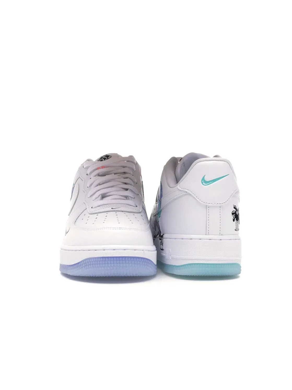 Мужские кроссовки Lifestyle Nike Air Force 1 Flyleather Steve Harrington Earth Day — изображение 2 из 4, белый/белый-белый
