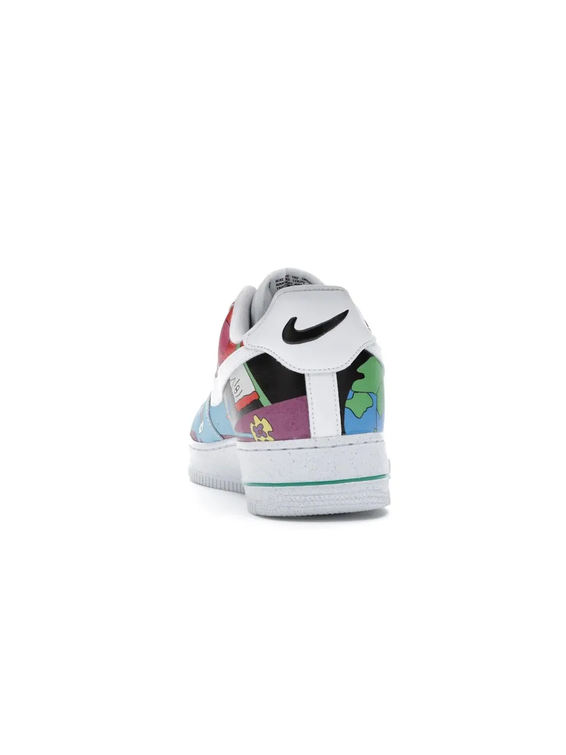 Мужские кроссовки с принтом Nike Air Force 1 Flyleather Ruohan Wang Nike — изображение 4 из 4, мульти