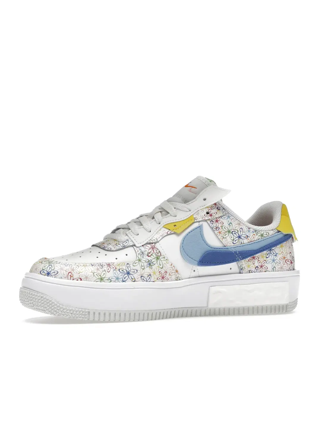 Женские кроссовки Nike Air Force 1 Fontanka Low Flowers — изображение 3 из 4, синий