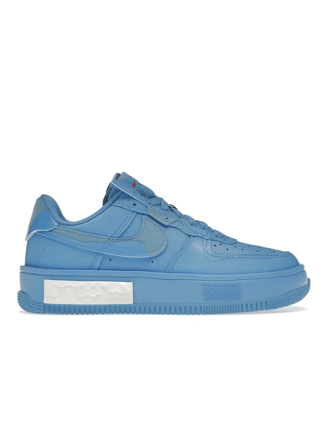 Женские кроссовки с моноколорным верхом Nike Air Force 1 Fontanka — изображение 1 из 4, синий/белый