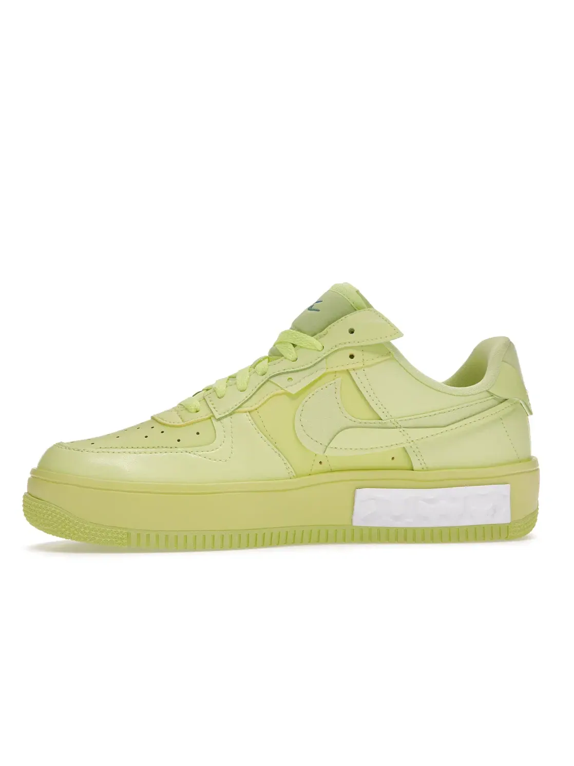Женские кроссовки Nike Air Force 1 Fontanka Yellow Strike — изображение 3 из 4, желтый/светлый