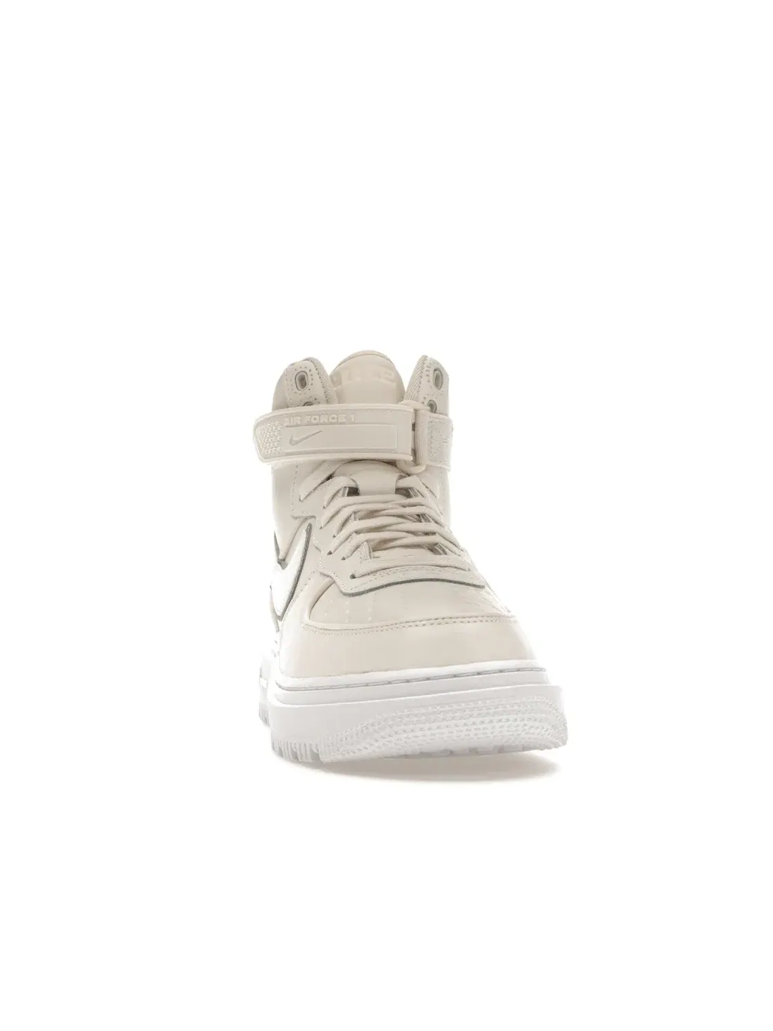 Мужские ботинки высокие с мембраной Nike Air Force 1 GTX High Boot Nike — изображение 2 из 4, серебристый/белый