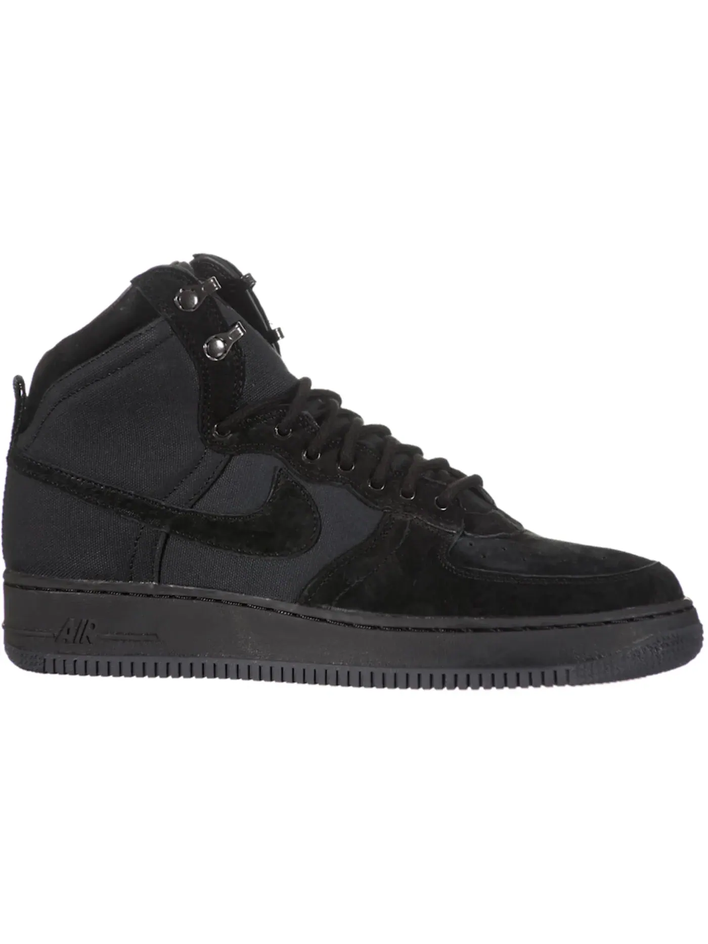 Мужские ботинки высокие Nike Air Force 1 High — изображение 1 из 1, черный/черный