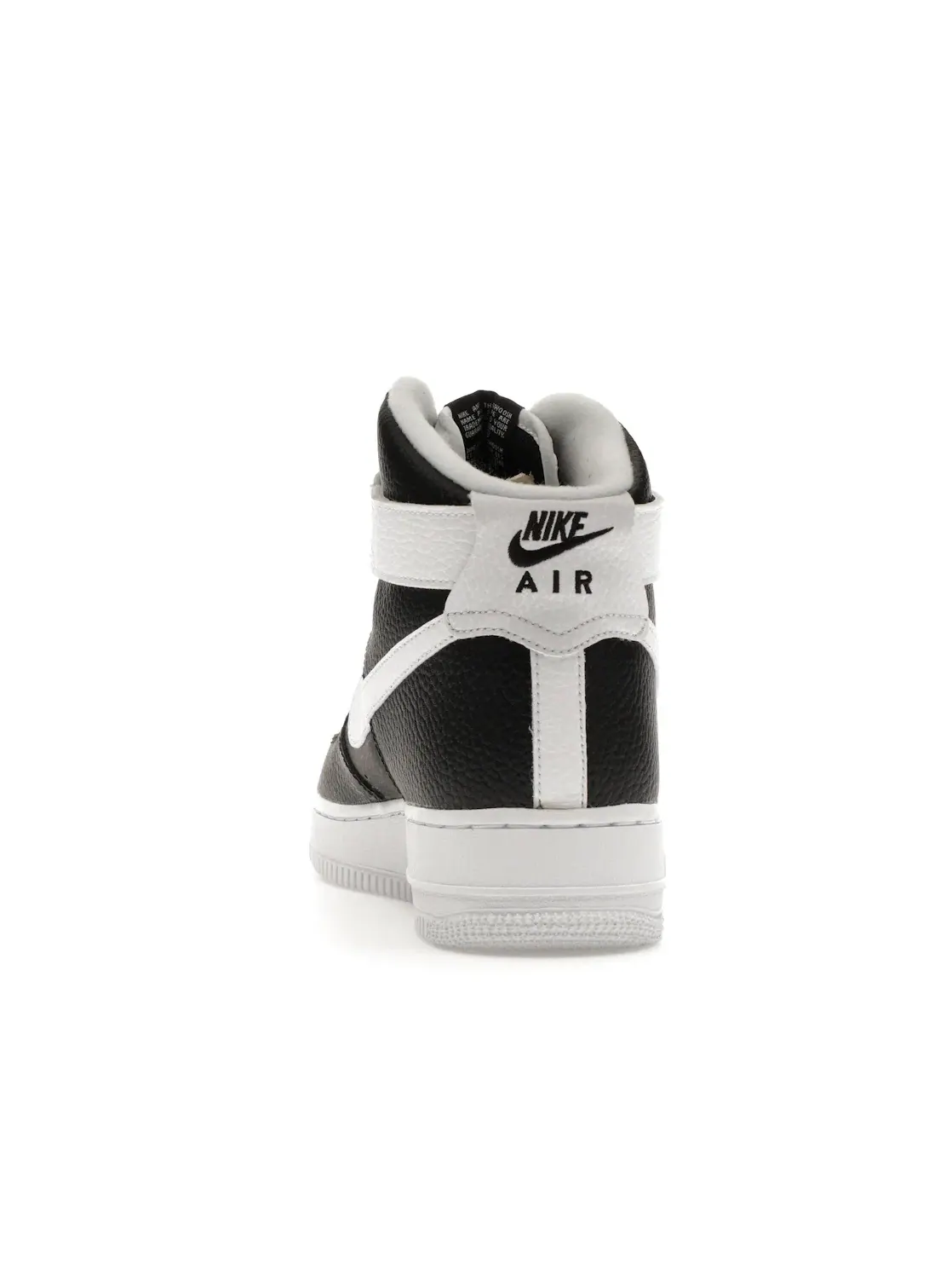 Мужские кроссовки высокие с кожаным верхом Nike Air Force 1 High '07 — изображение 4 из 4, черный/белый