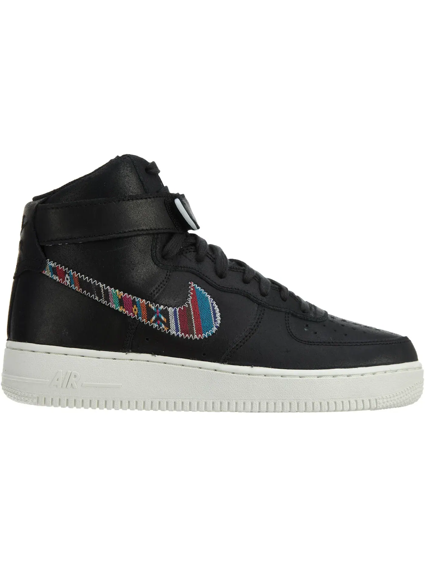 Мужские кроссовки высокие Nike Air Force 1 High '07 LV8 — изображение 1 из 1, черный/черный-белый