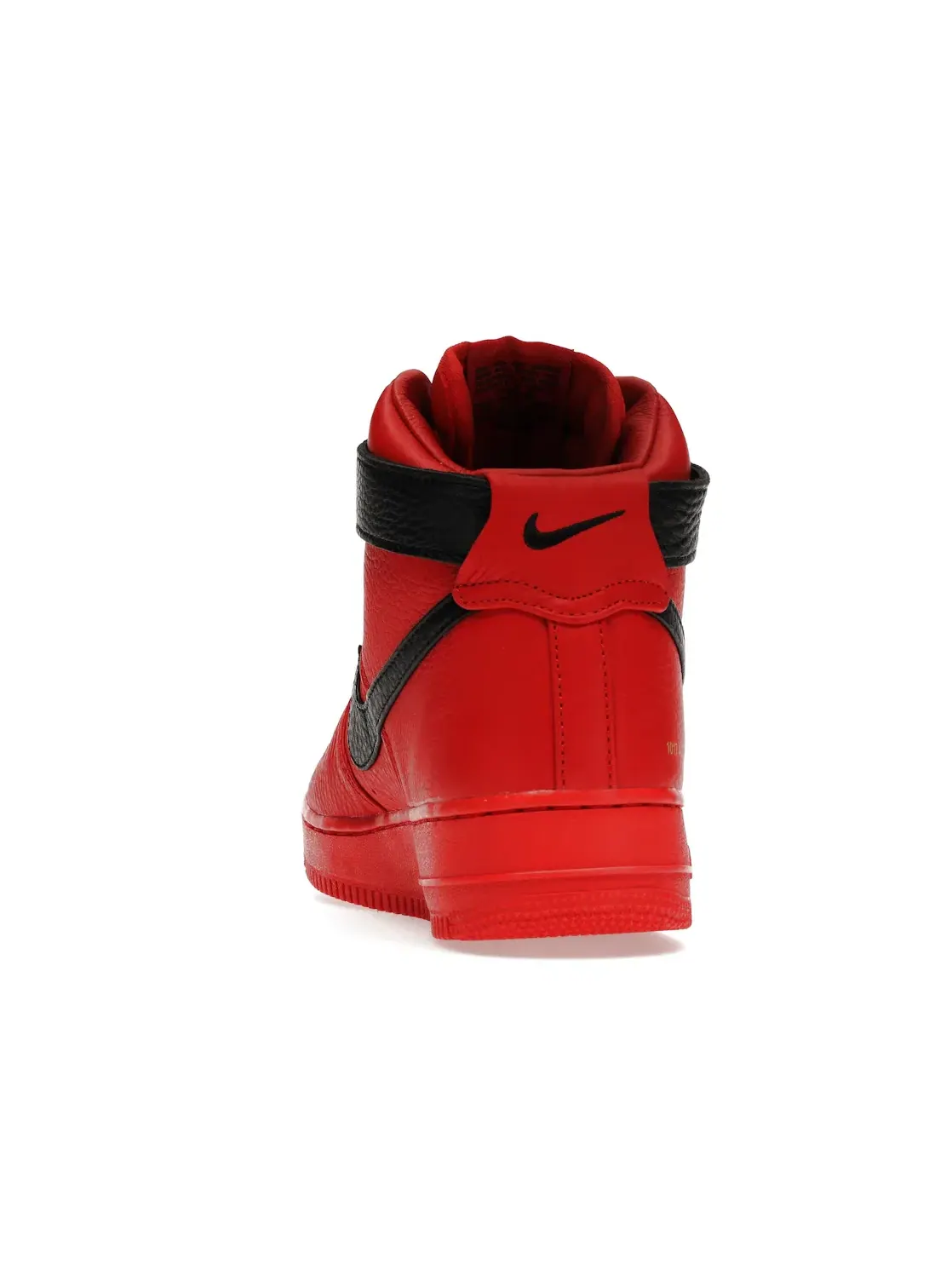 Мужские кроссовки с высоким берцем Nike Air Force 1 High — изображение 4 из 4, красный/черный