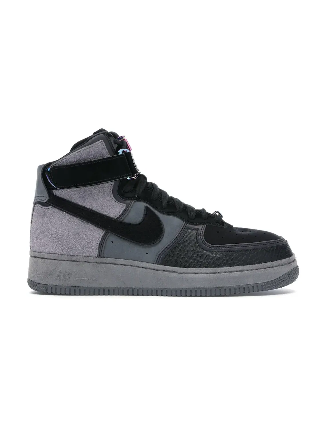 Мужские кроссовки с замшевым верхом Nike Air Force 1 High A Ma Maniere — изображение 1 из 4, черный