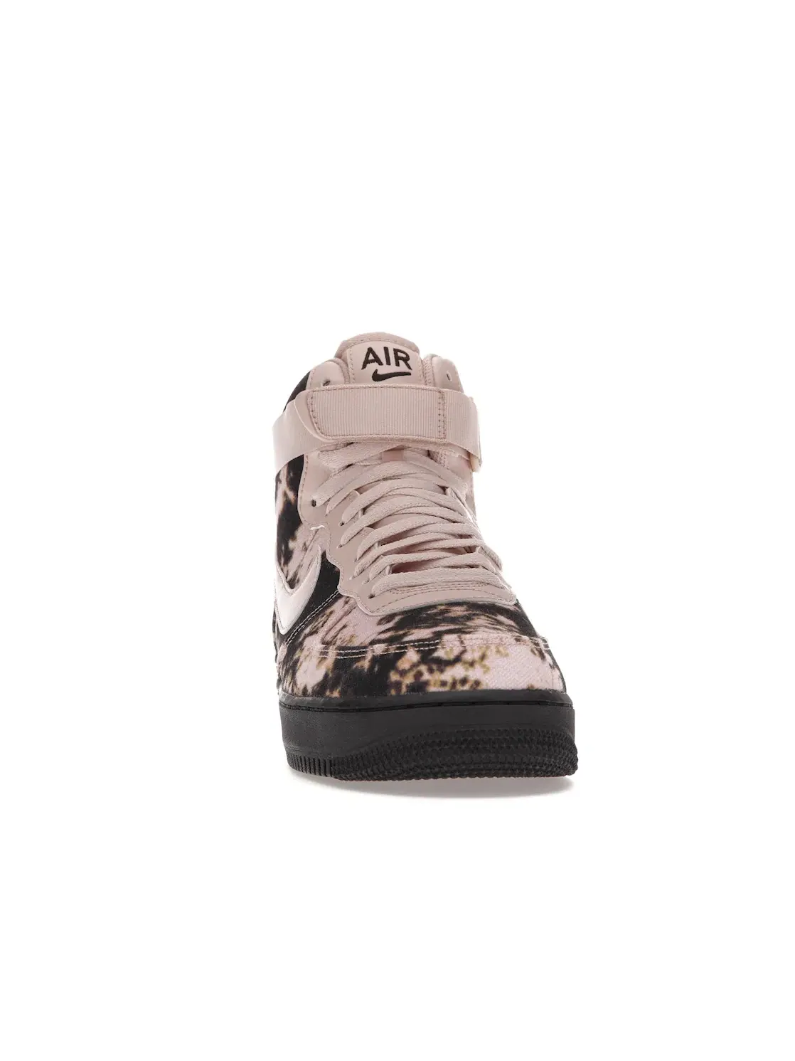 Мужские кроссовки Lifestyle с принтом Nike Air Force 1 High — изображение 2 из 4, черный/бежевый-бежевый