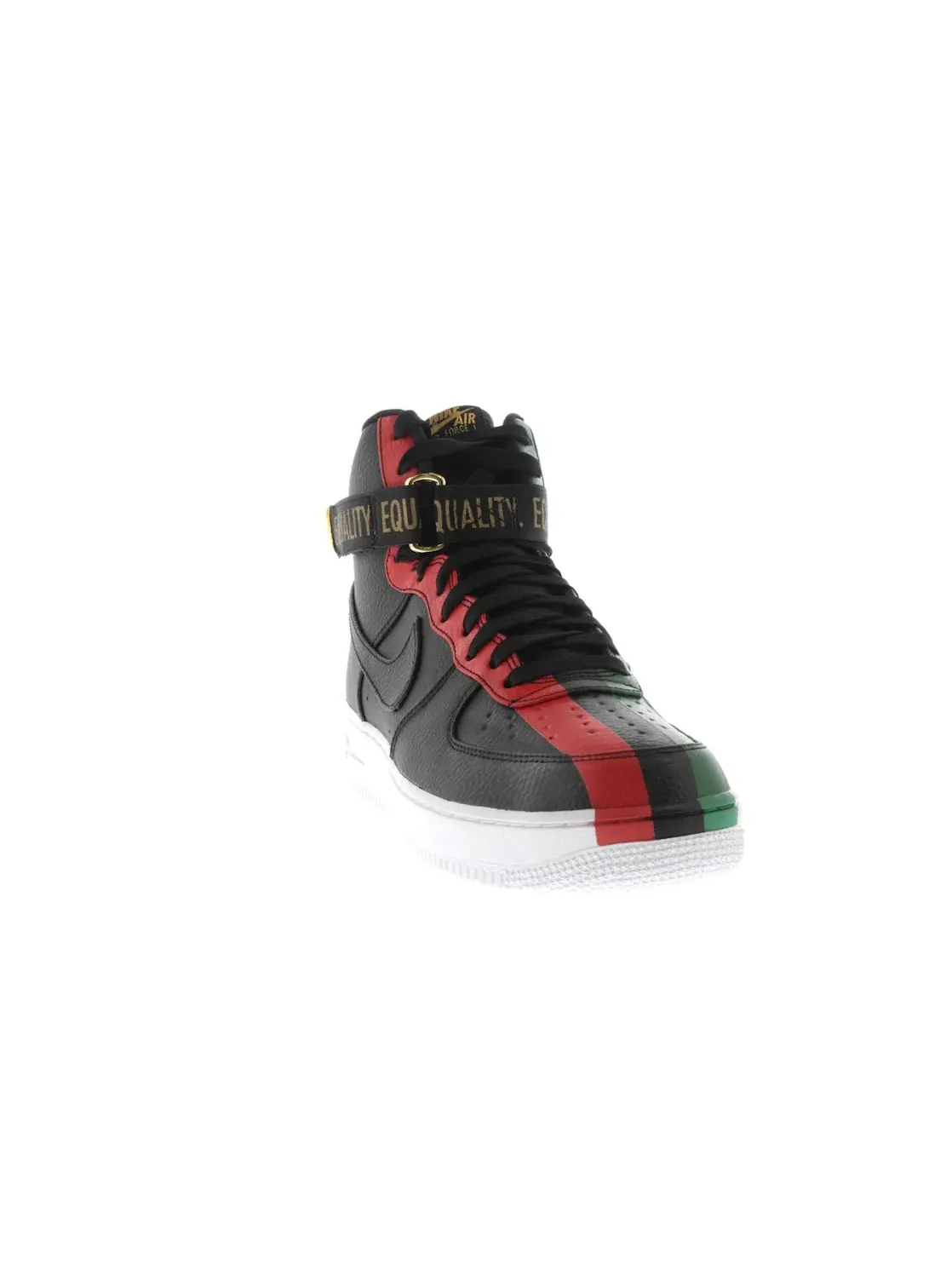 Мужские кроссовки Lifestyle Nike Air Force 1 High — изображение 2 из 4, черный/черный-красный