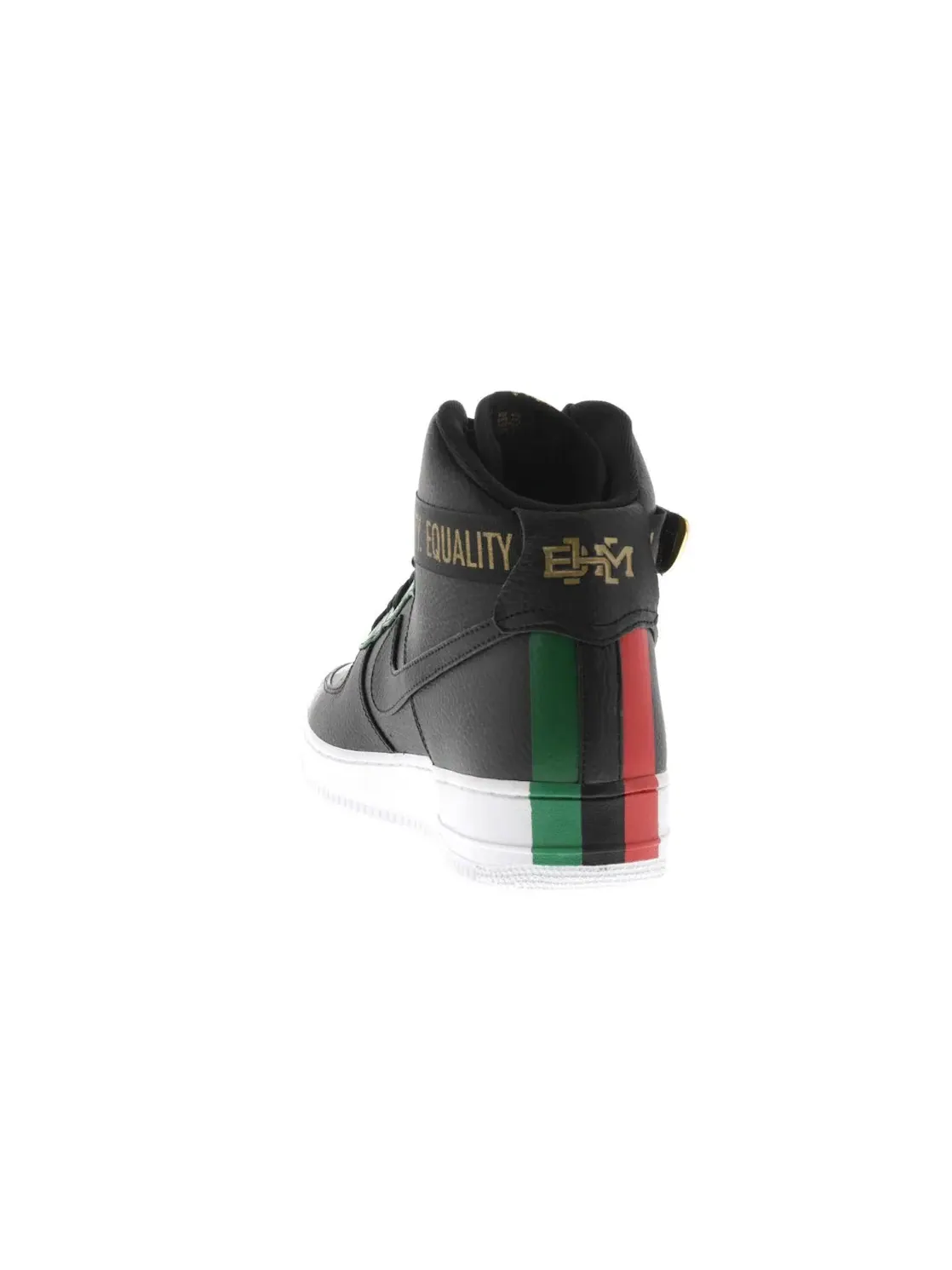 Мужские кроссовки Lifestyle Nike Air Force 1 High — изображение 4 из 4, черный/черный-красный