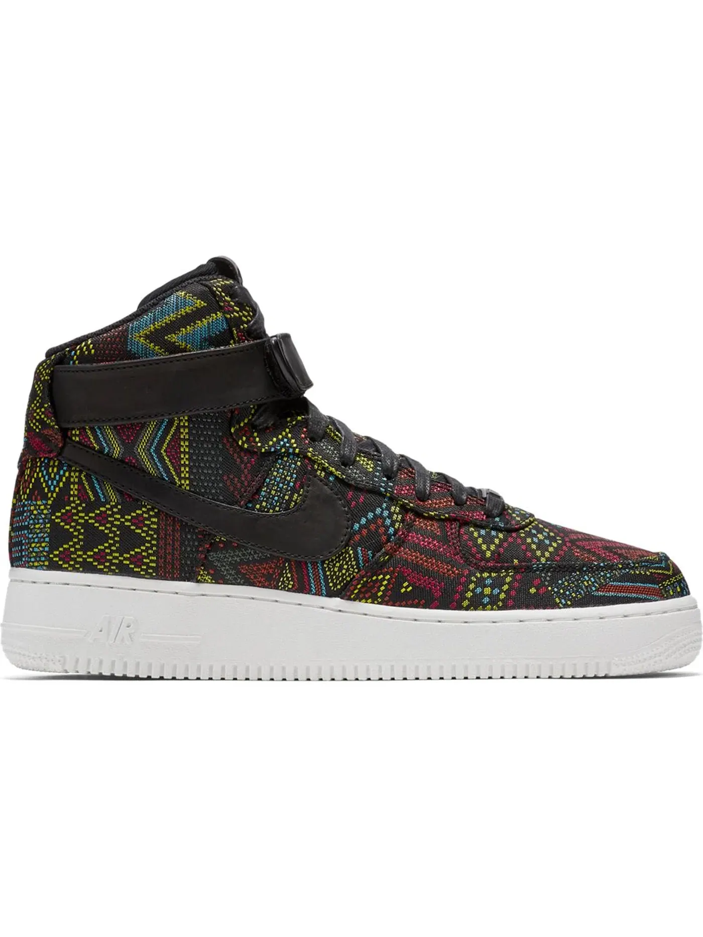 Мужские кроссовки Lifestyle Nike Air Force 1 High — изображение 1 из 1, черный/черный-белый