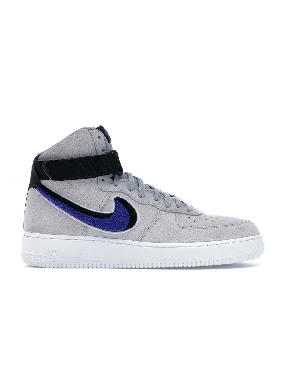 Мужские кроссовки Lifestyle Nike Air Force 1 High — изображение 1 из 4, серый/-черный-белый