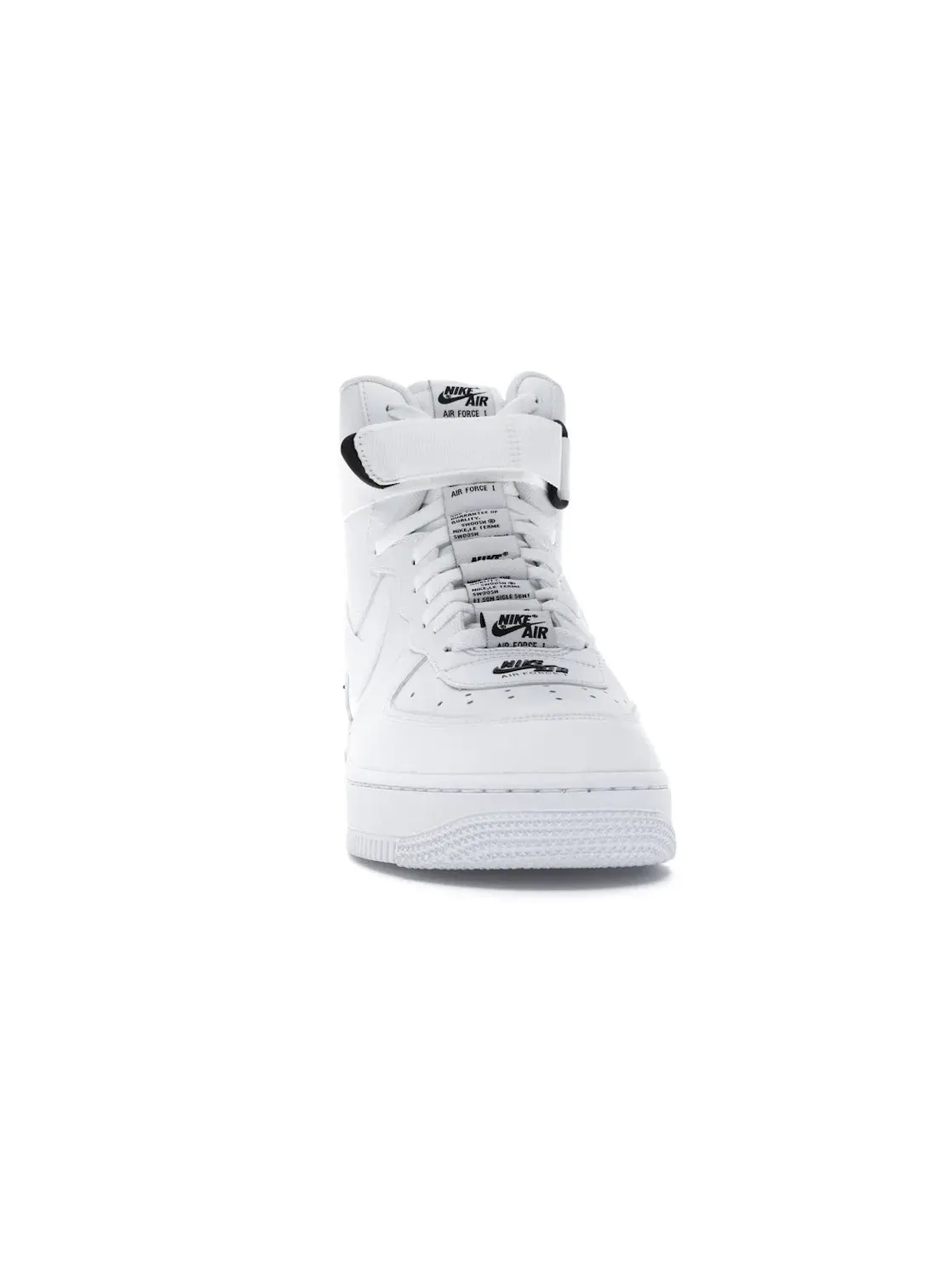 Мужские кроссовки высокие с двойным брендингом Nike Air Force 1 High — изображение 2 из 4, белый/черный-белый