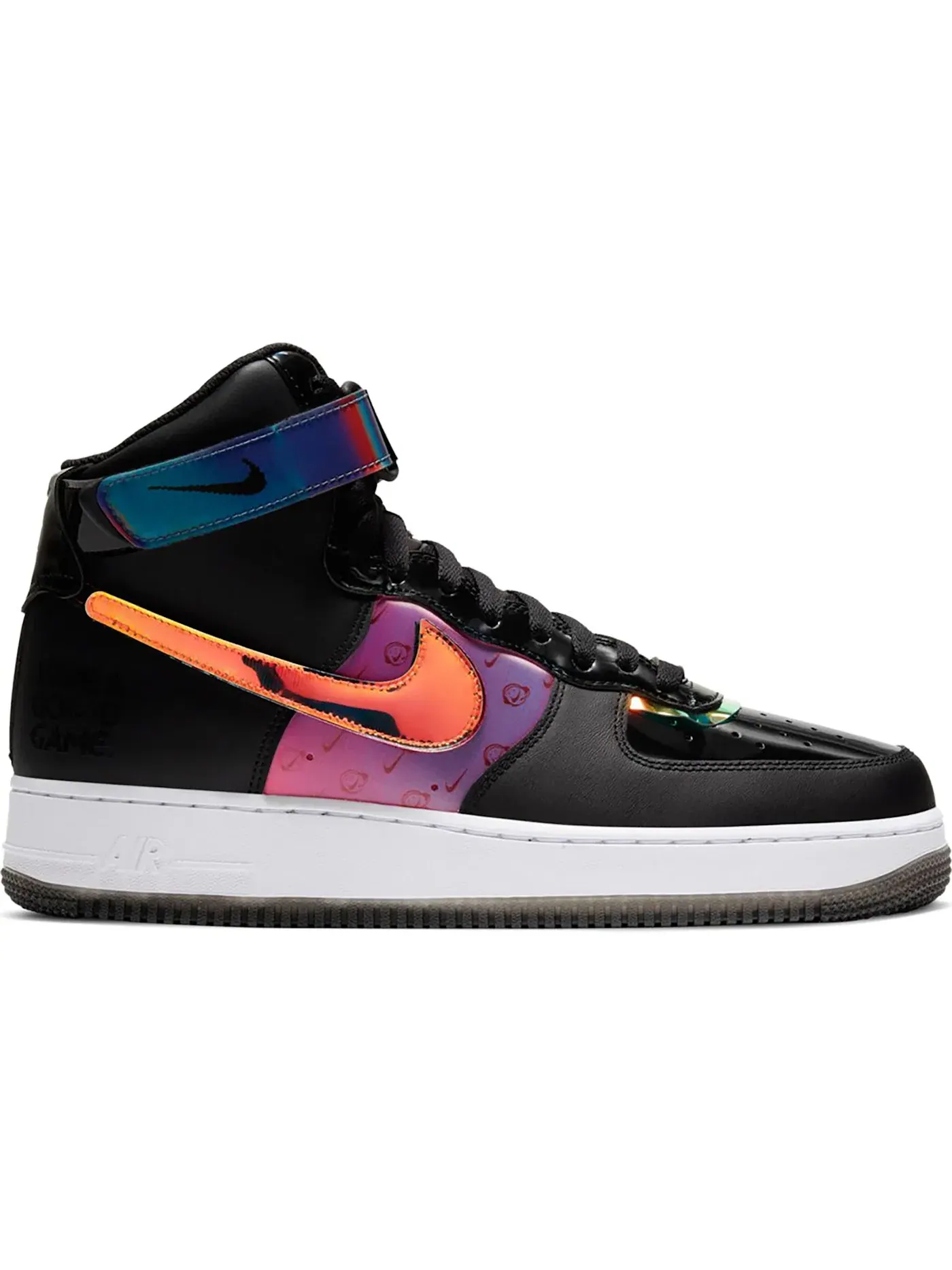 Мужские кроссовки Lifestyle Nike Air Force 1 High — изображение 1 из 1, белый/черный-мульти