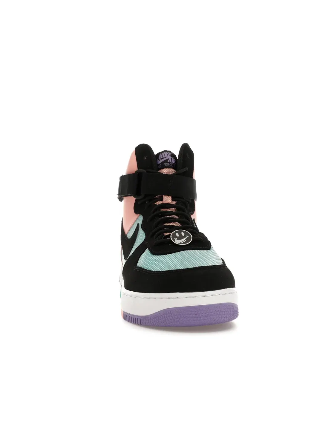 Мужские кроссовки Lifestyle Nike Air Force 1 High — изображение 2 из 4, черный--фиолетовый