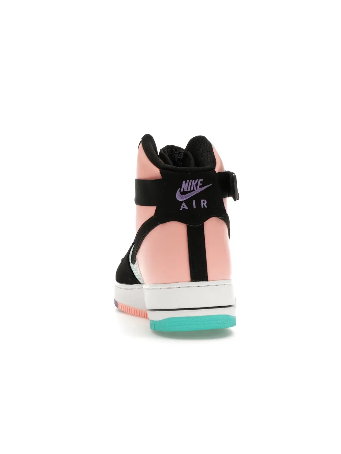 Мужские кроссовки Lifestyle Nike Air Force 1 High — изображение 4 из 4, черный--фиолетовый