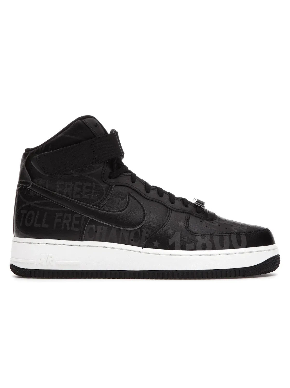 Мужские кроссовки Lifestyle Nike Air Force 1 High — изображение 1 из 4, черный/черный--серый